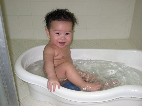 Jack gets squeaky clean. Jack gets squeaky clean.